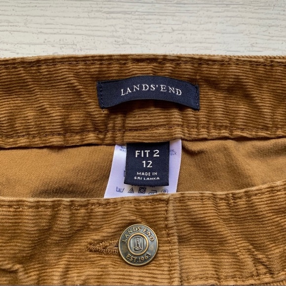 Land’s End Wide Leg Corduroys - Picture 5 of 6